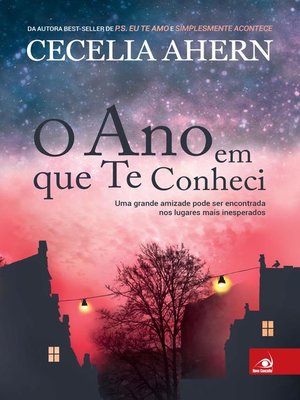 cover image of O Ano em que te conheci
